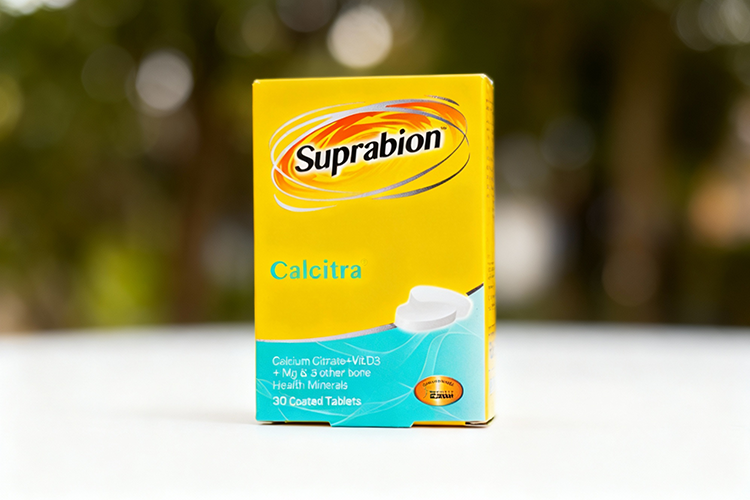 تصویر قرص کلسیترا سوپرابیون برای سلامت استخوان